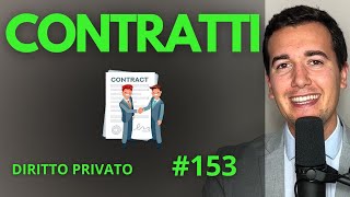 I CONTRATTI Diritto Privato in 3 minuti [upl. by Nahtnamas]