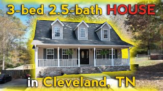 Home for sale in Cleveland TN  3Bed 4Bath 15MINUTE Commute [upl. by Ardeen]