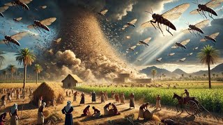 Bible Story Time  The Ten Plagues of Egypt  Locusts  Part 4 [upl. by Yanaton]