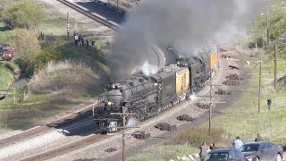 Big Boy 4014 and 844 Race to Promontory [upl. by Repard646]