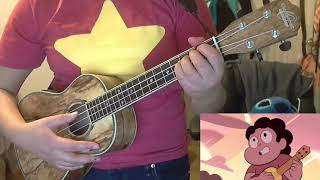 Steven Universe  Peace and Love On Planet Earth  Ukulele Tabs in description [upl. by Reyaht]