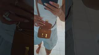 HERMES Constance slim wallet with additional strap from Etsy shortvideo ootd [upl. by Samoht]