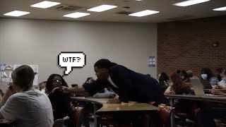 Obviously Cheating During College FINAL Exam [upl. by Nnairrehs]