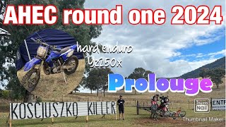 Kosciuszko Killer hard enduro yz250x AHEC round 1 prologue 2024 HERA [upl. by Delmer250]