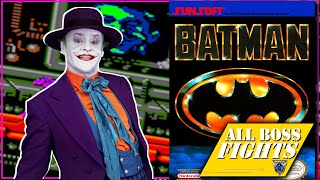 Batman NES ALL BOSSES [upl. by Navlys]