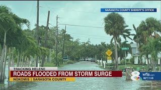 Nokomis flooded streets in high tide [upl. by Eiramassenav207]