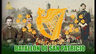 EXTRANJEROS PELEARON por MÉXICO El batallón de San Patricio [upl. by Jablon581]