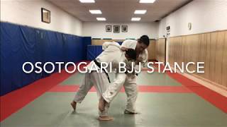 Osoto gari bjj stance [upl. by Cul407]