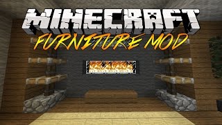 Minecraft Furniture Mod  Mod ShowcaseMod Review So Sick [upl. by Eanyl]