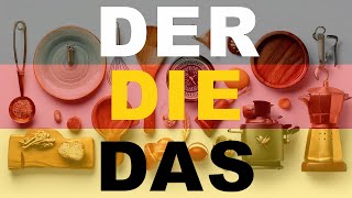 Der Die oder Das Wortschatz in der Küche [upl. by Lawry]