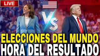 🔴 DIRECTO HORA DEL RESULTADO ELECCIONES DEL MUNDO EN EEUU [upl. by Kay]