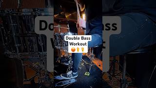 Double Bass Workout doublebass shorts drumsdaily short drumming doublebassdrumming [upl. by Bazil]