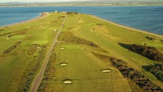 Fortrose and Rosemarkie Golf Course Blackisle 2020 Flyover with drone [upl. by Oicanata]