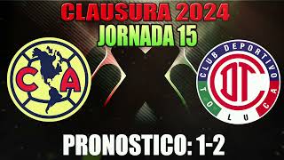 Pronósticos de la Jornada 15 Clausura 2024 Liga MX 🔥 ganador y goles [upl. by O'Mahony]