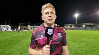 Conor McCormack Post Match Reaction  Galway United 12 Shamrock Rovers [upl. by Ateekan]