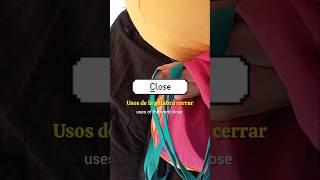 🛑Uses of the Word CLOSE ❌ spanishlanguage spanish shorts close learn class teacher usa uk [upl. by Vijar]