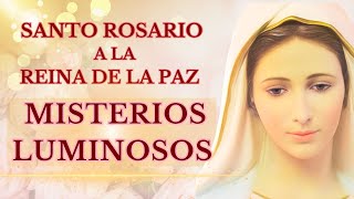 🔴🌹ROSARIO HOY POR EL TRIUNFO DE LOS SAGRADOS CORAZONES  MISTERIOS LUMINOSOS 24 DE OCTUBRE🌹 [upl. by Ysak]