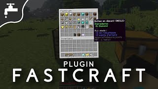 PLUGIN FASTCRAFT  Tuto comment Crafter Rapidement dans Minecraft [upl. by Leeanne]