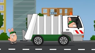 Garbage Truck Song  Songs for kids by Tales4Fun [upl. by Pihc951]