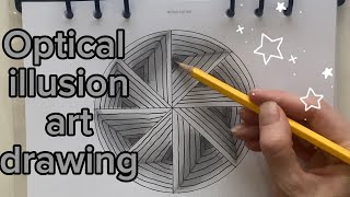 How to Draw a Simple Optical Illusion [upl. by Marchelle]