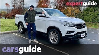 SsangYong Musso XLV 2019 review [upl. by Akirrehs]