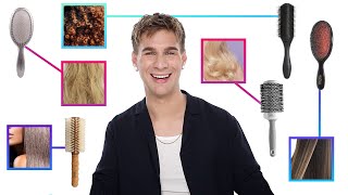 Youre Using The Wrong Brush For Your Hair Type [upl. by Fax212]