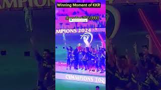 WinningMomentofKKRIPL2024Championsiplipl2024cricketkkrkkrvssrhiplhighlightssrk [upl. by Othilie156]