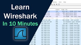 Learn Wireshark in 10 minutes  Wireshark Tutorial for Beginners [upl. by Serolod]