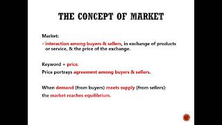 The Concept of Microeconomics Macroeconomics and Market [upl. by Tremain]