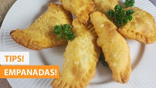 Como hacer EMPANADAS DE POLLO EMPANADAS DOMINICANAS 🍗🥟  Tips [upl. by Ateiram]