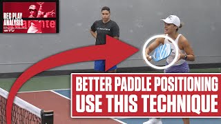 Pickleball Paddle Positioning to Be Ready for Any Shot [upl. by Eleumas]