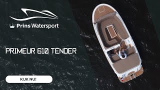 Primeur 610 Tender  Prins Watersport [upl. by Ahsitel341]