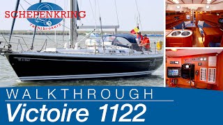 Victoire 1122 for sale  Yacht Walkthrough   Schepenkring Lelystad  4K [upl. by Emaj]