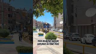 El tren turístico más lujoso de América en Puno Perú travel puno arequipa cusco peru [upl. by Resiak]