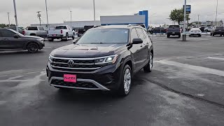 USED 2022 VOLKSWAGEN ATLAS 36L V6 SE wTechnology FWD at Peltier Chevrolet USED S25277A [upl. by Sorel]