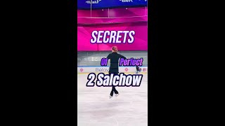 Secrets of perfect 2Salchow figureskating iceskating skatinguniversity salchow rollerskating [upl. by Schild]