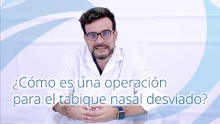 ¿Cómo es una operación para corregir el tabique desviado [upl. by Trembly]