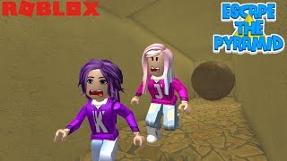 Roblox Escape the Pyramid Obby ⚱️  CRUSHED BY A GIANT BOULDER [upl. by Yelroc]