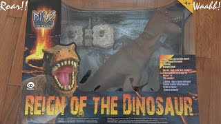 RC Dinosaur Toys TRex Reign of the Dinosaur Toy Unboxing amp Playtime [upl. by Anor]