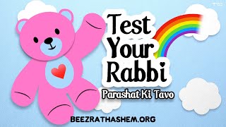 The Test For Your Rabbi Parashat Ki Tavo [upl. by Adnohsat827]