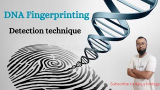 DNA fingerprinting  Molecular basis of inheritance  detection technique  genetics [upl. by Etnor]