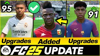 FC 25 JUST GOT A NEW UPDATE  New Players Potentials amp More [upl. by Arron]