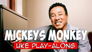 Mickeys Monkey ukulele playalong Key C [upl. by Yellehs]