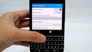 BlackBerry Q10 Turn off  on Data Services [upl. by Tiffany]