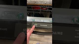 How to start a Frigidaire top control dishwasher [upl. by Jarvis]