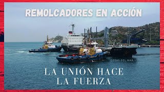 REMOLCADORES EN ACCION LA UNION HACE LA FUERZA [upl. by Borrell]