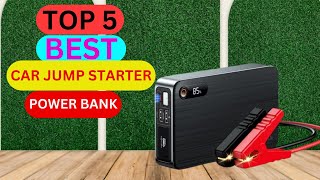 Top 5 Car Jump Starter Power Banks Reliable amp Portable Solutions [upl. by Akcemat]