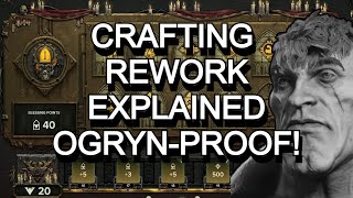 Crafting Rework EXPLAINED 101 Guide For OGRYNS  Darktide [upl. by Berlyn]