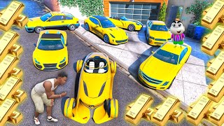 Franklin gifting EVERY NEW RC CAR TO Shinchan in GTA 5 [upl. by Avictor798]