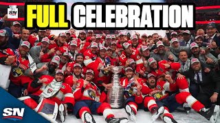 Full Florida Panthers 2024 Stanley Cup Championship Celebration [upl. by Oirramaj247]